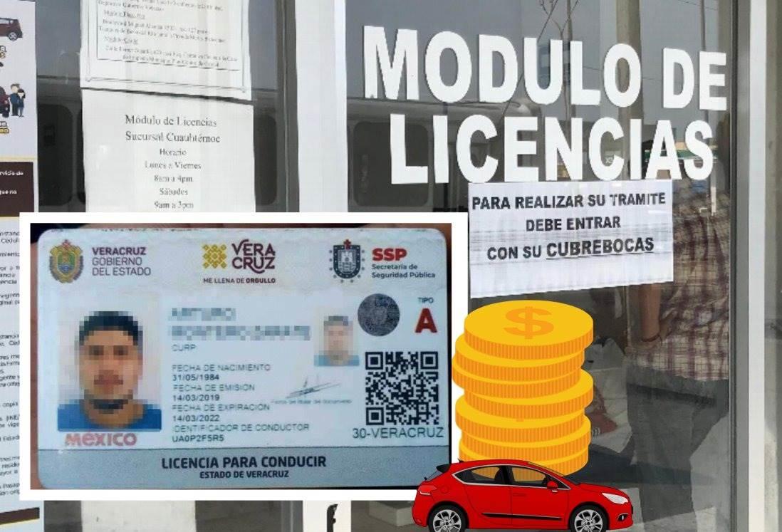 Licencia de conducir en Veracruz precios y trámites actualizados