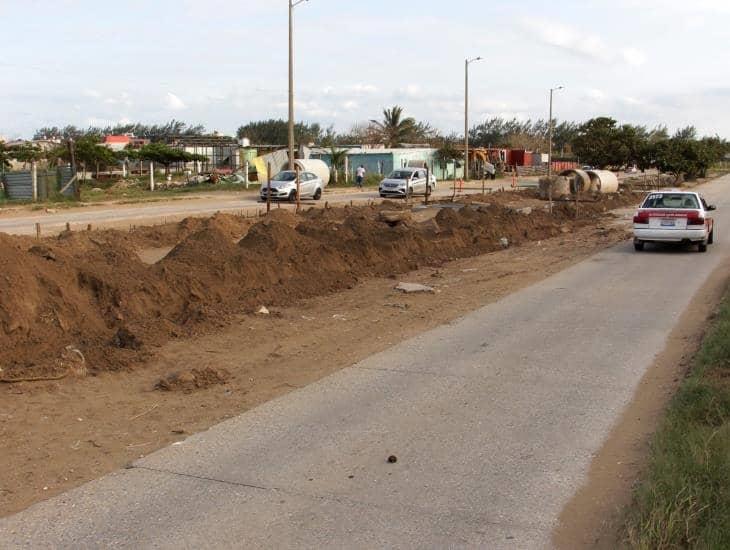 Reabren circulación en avenida Jirafas de Coatzacoalcos l VIDEO