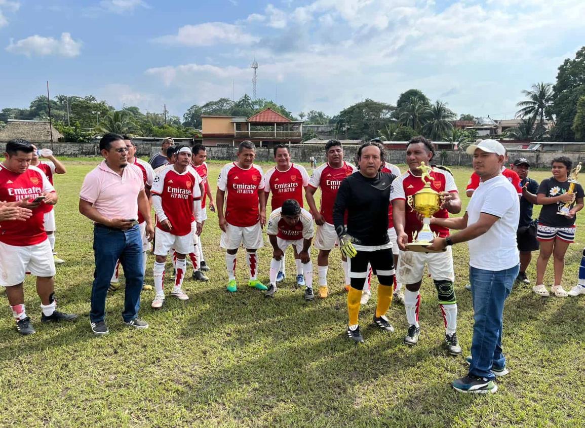 Deportivo Cuichapa se coronó campeón de la Liga Regional de Veteranos