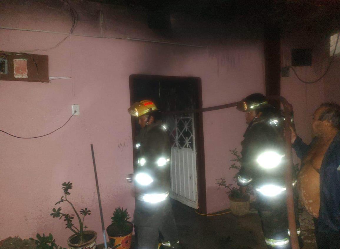 Tragedia en nochebuena; fallece menor de 3 años por inhalación del humo mientras se incendiaba su casa