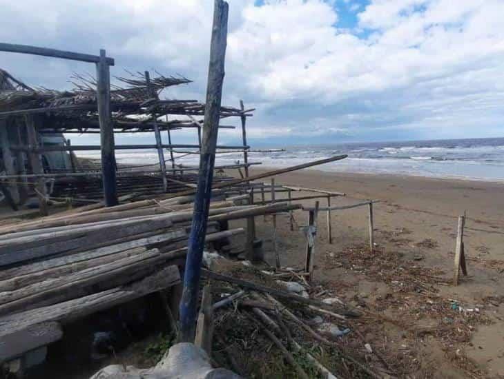 Comerciantes de la costa no han podido recuperarse tras daños dejados por frentes fríos