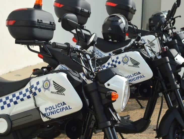 Entregan más motopatrullas a la Policía Municipal de Coatzacoalcos; reforzarán la seguridad