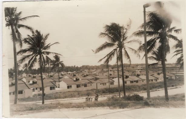 Así lucían las casas de los trabajadores de Pemex en Coatzacoalcos en 1960