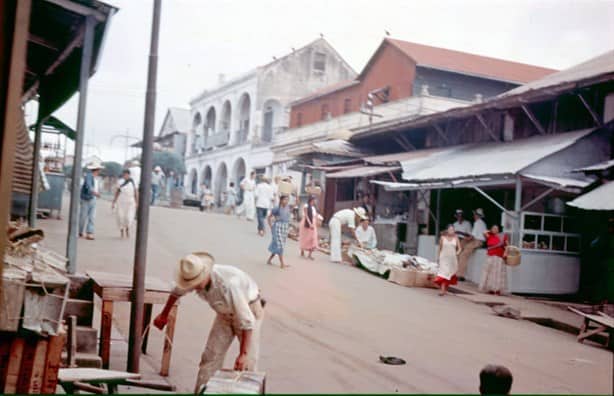 Así lucía el Mercado Hidalgo de Minatitlán en 1930