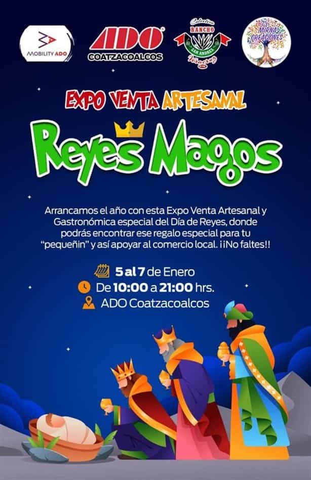 Estos son los eventos de Día de Reyes que habrá en Coatzacoalcos