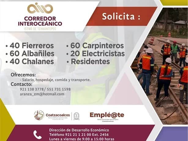 Corredor Interoceánico: hay vacantes disponibles, incluyen hospedaje, comida y transporte