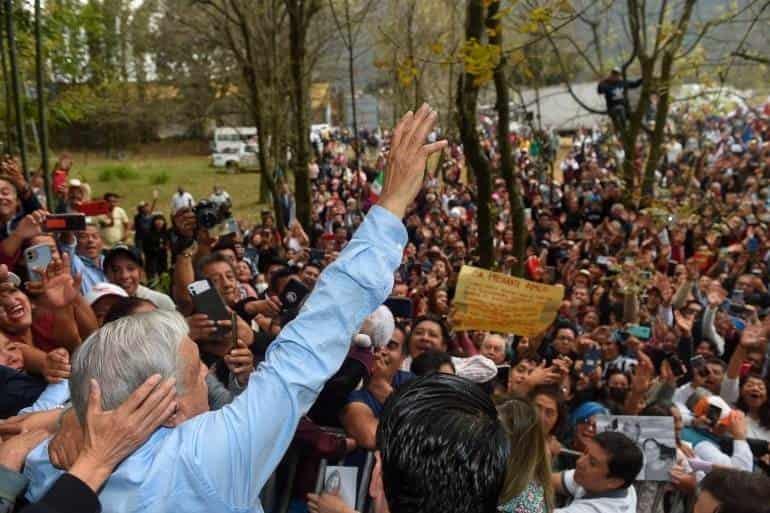 En Veracruz AMLO anuncia iniciativa para aumentar el salario mínimo cada año