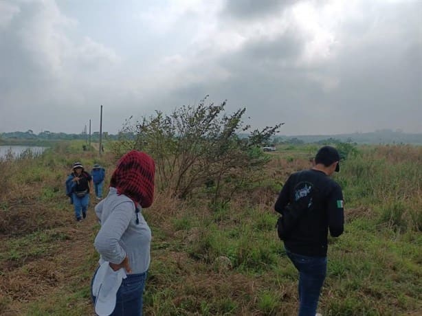 Colectivos realizan búsqueda de restos humanos al poniente de Coatzacoalcos