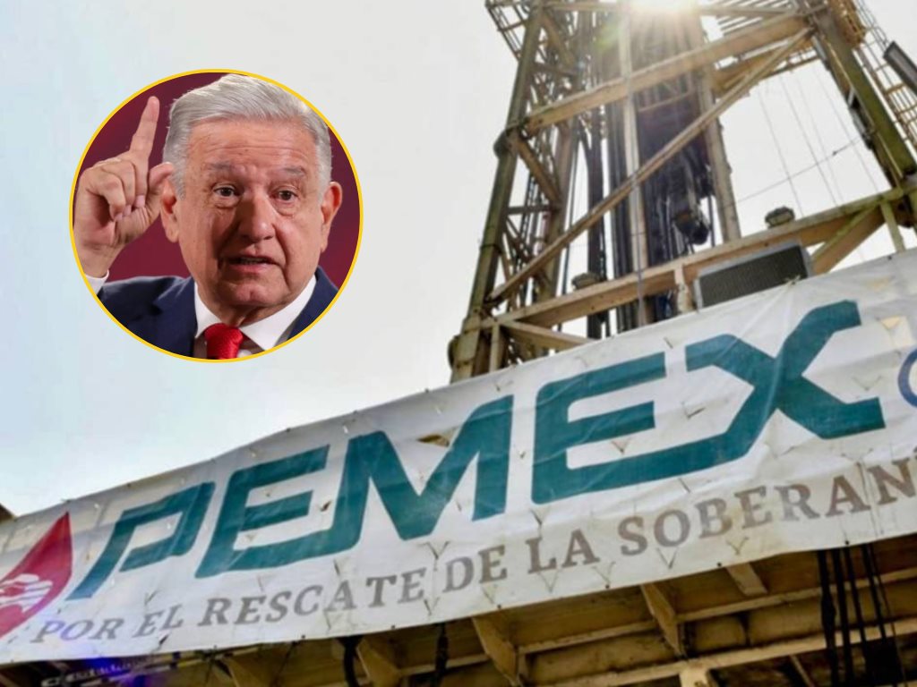 AMLO asegura cerrar su sexenio sin deuda en Pemex y con aumento en producción petrolera | VIDEO
