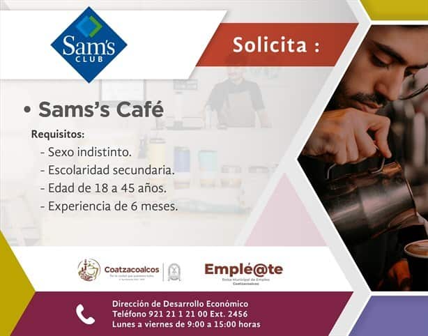 Empleos en Coatzacoalcos: Sams y ADO tienen vacantes, aquí los requisitos