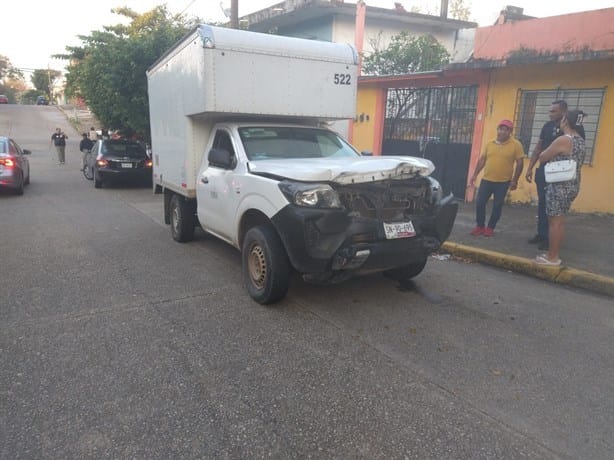 Choque en Coatzacoalcos deja 3 lesionados 