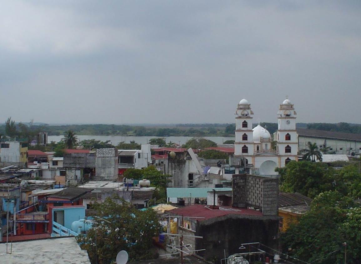 Malecón de Nanchital, obra que quedó en una ilusión