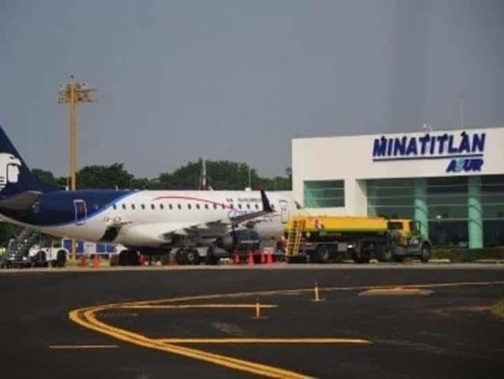 Por inversiones de Corredor Interoceánico, Aeropuerto de Minatitlán espera aumento de pasajeros