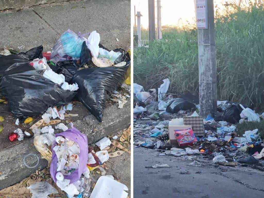 A esto se debe el exceso de basura en calles de Coatzacoalcos