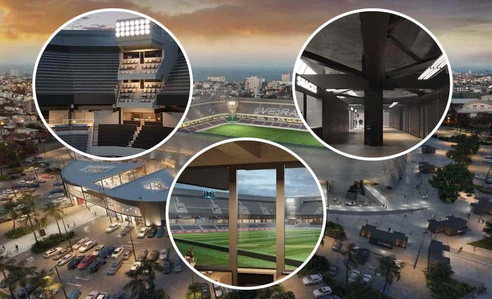 Esta sería la nueva imagen del Estadio Luis Pirata de la Fuente; ¿cuándo estará listo?