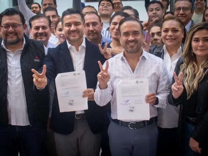Miguel Ángel y Fernando Yunes van por la candidatura al Senado; buscan derrotar a Morena