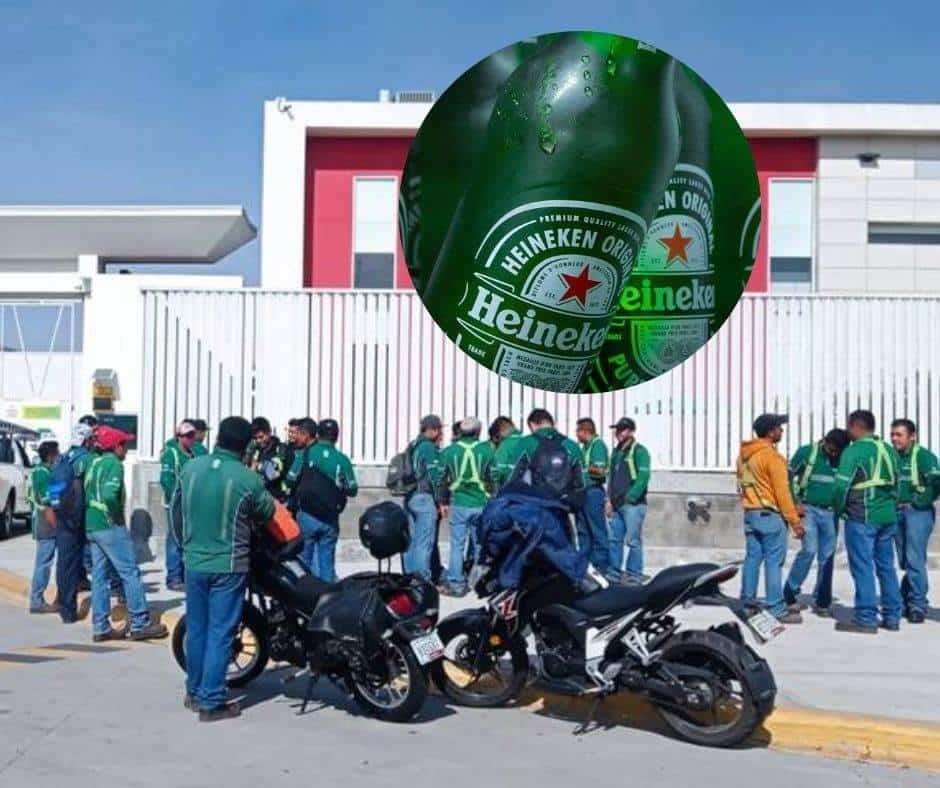 Huelga en Heineken Puebla por precaria vida laboral