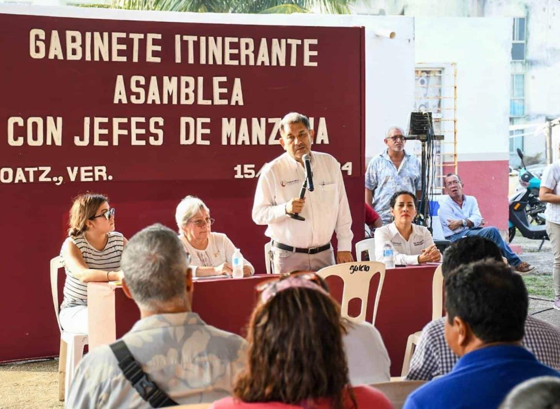 Gobierno de Coatzacoalcos atiende peticiones en colonias al poniente de la ciudad