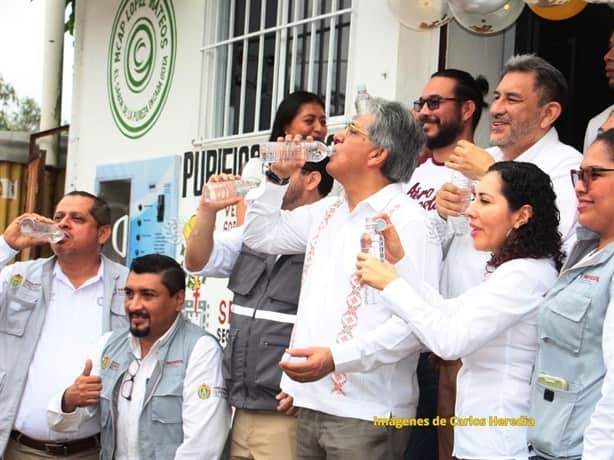 Inauguran Módulo Comunitario de Agua Purificada en Coatzacoalcos: estos serán sus beneficios | VIDEO