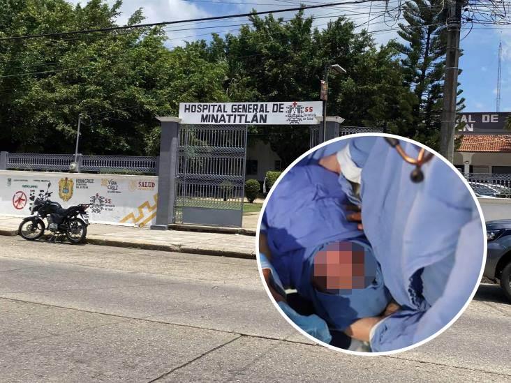 Presunta nueva negligencia en hospital de Minatitlán; doctor habría tirado a recién nacido