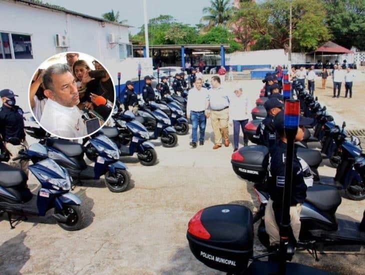 Refuerzan a la Policía de Coatzacoalcos con más motopatrullas; ampliarán cantidad de elementos