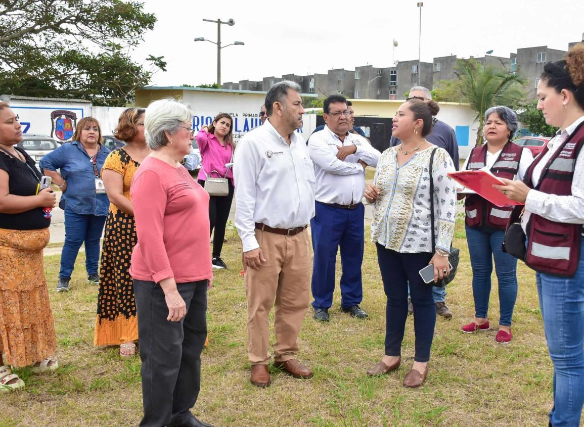 Cruz Malpica cumple con mejoras en Servicios Públicos al poniente de Coatzacoalcos