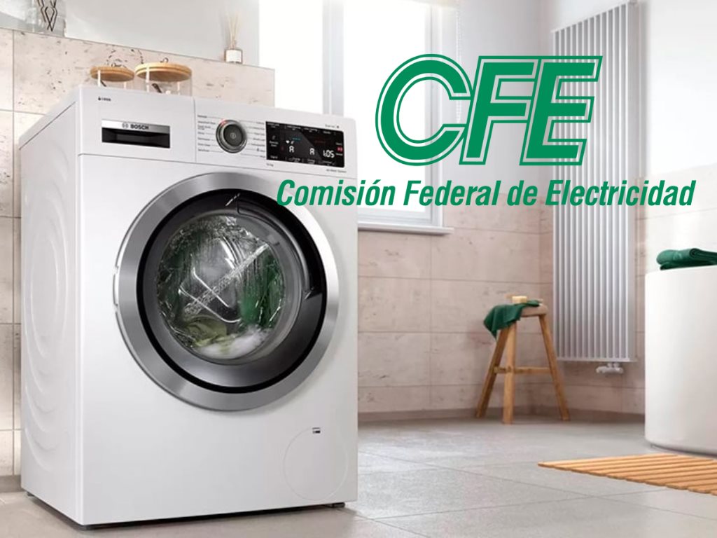 CFE te ayuda a tener lavadora nueva, checa aquí los requisitos 