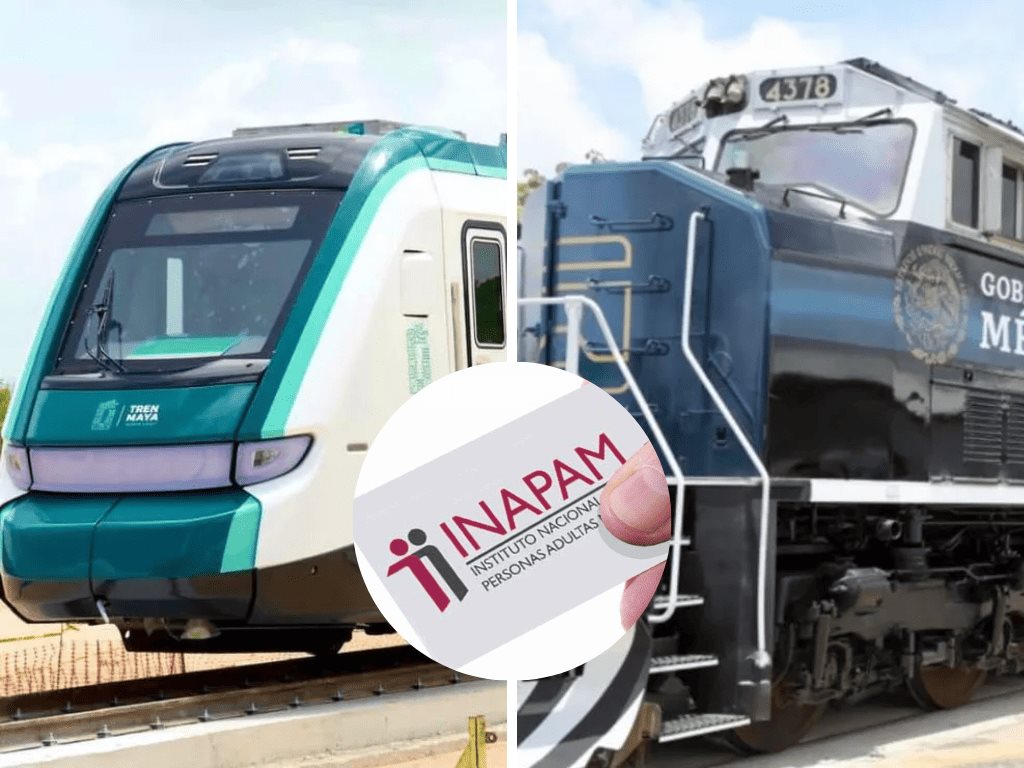 Inapam 2024: nuevos descuentos que incluyen el tren Maya e Interoceánico.