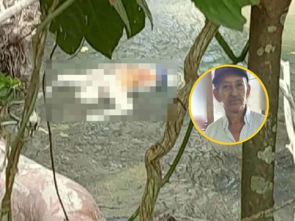 Localizan cuerpo de abuelito en río Coscuapan; su familia lo buscaba tras días desaparecido