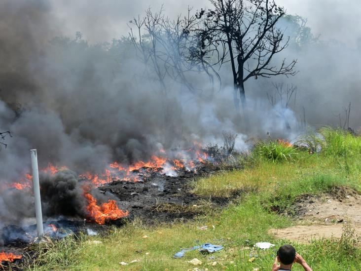 Previo A Estiaje Se Presentan Primeros Incendios De Pastizales En El Sur