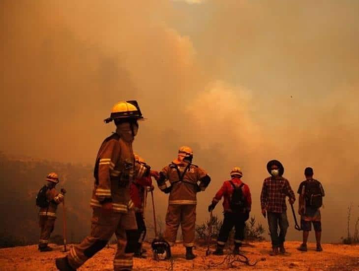 México envía toneladas de despensa a Chile en apoyo por incendios
