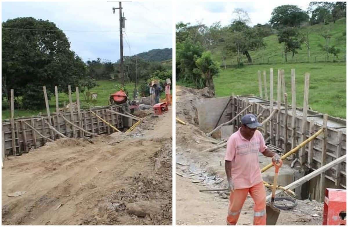 Casi a la mitad reconstrucción de tramo de la carretera Nanchital-Las Choapas