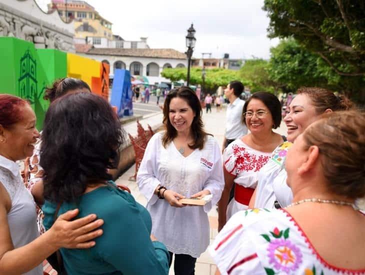 Seguiré trabajando por la transformación de Veracruz: Mónica Robles