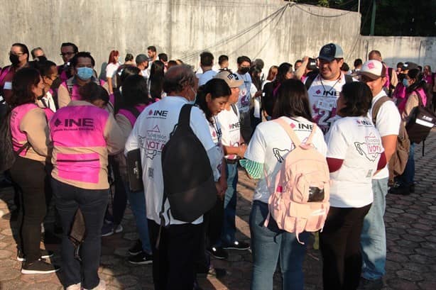 Elecciones 2024: Rinden protesta capacitadores asistentes y supervisores electorales de Coatzacoalcos