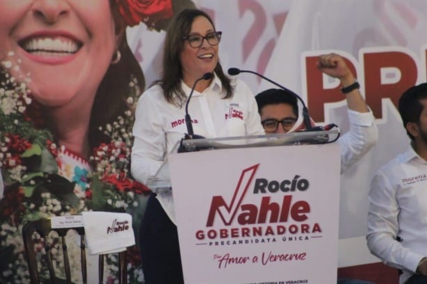 Rocío Nahle cierra precampaña en Alvarado; ¿cuándo arranca la campaña?