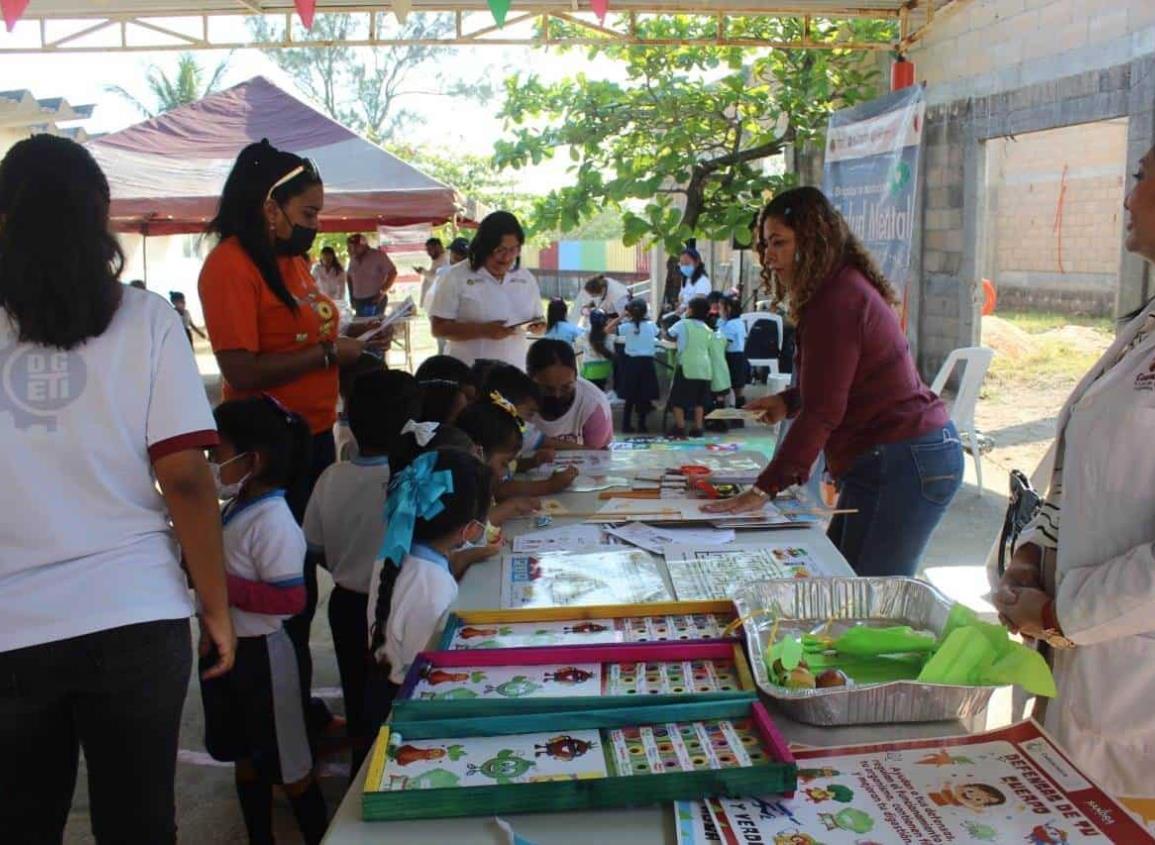 Llega “Salud en tu Escuela” al jardín de niños Leona Vicario
