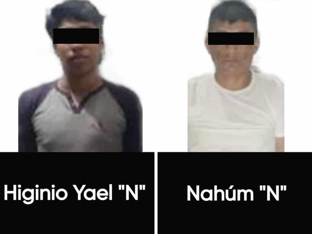Capturan a dos presuntos narcomenudistas en Acayucan