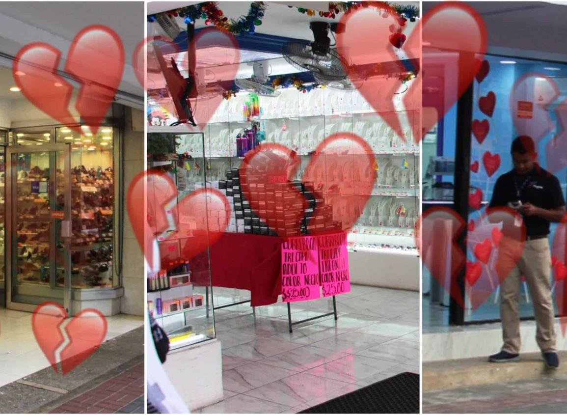 San Valentín en Coatzacoalcos: reportan bajas ventas ¿ya no creen en el amor?