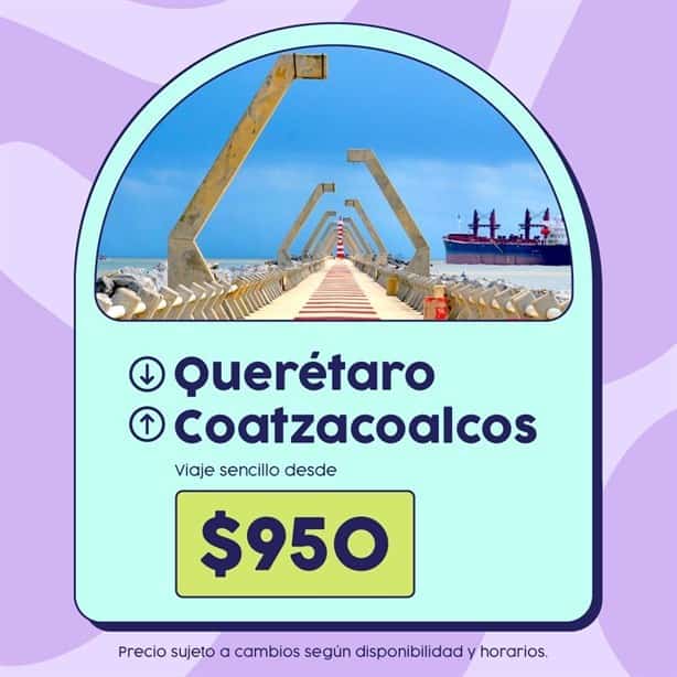 Kolors estrenará ruta de Coatzacoalcos a Querétaro; este será el precio