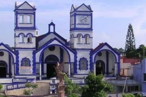 Así lucia la parroquia de San Pedro Apóstol de Minatitlán hace más de 100 años