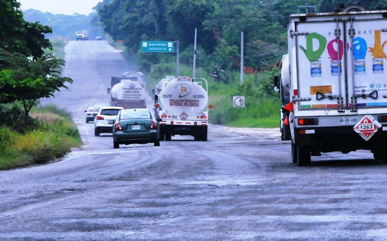 Mota Engil también moderniza importante carretera de Coatzacoalcos