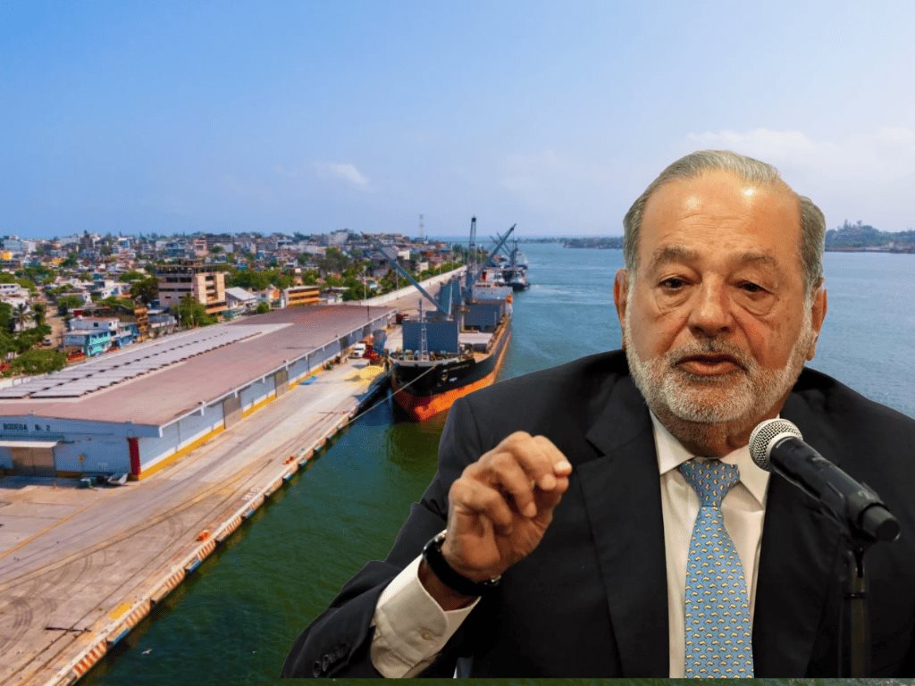 Carlos Slim pide estos cambios en Coatzacoalcos por el Tren Interoceánico