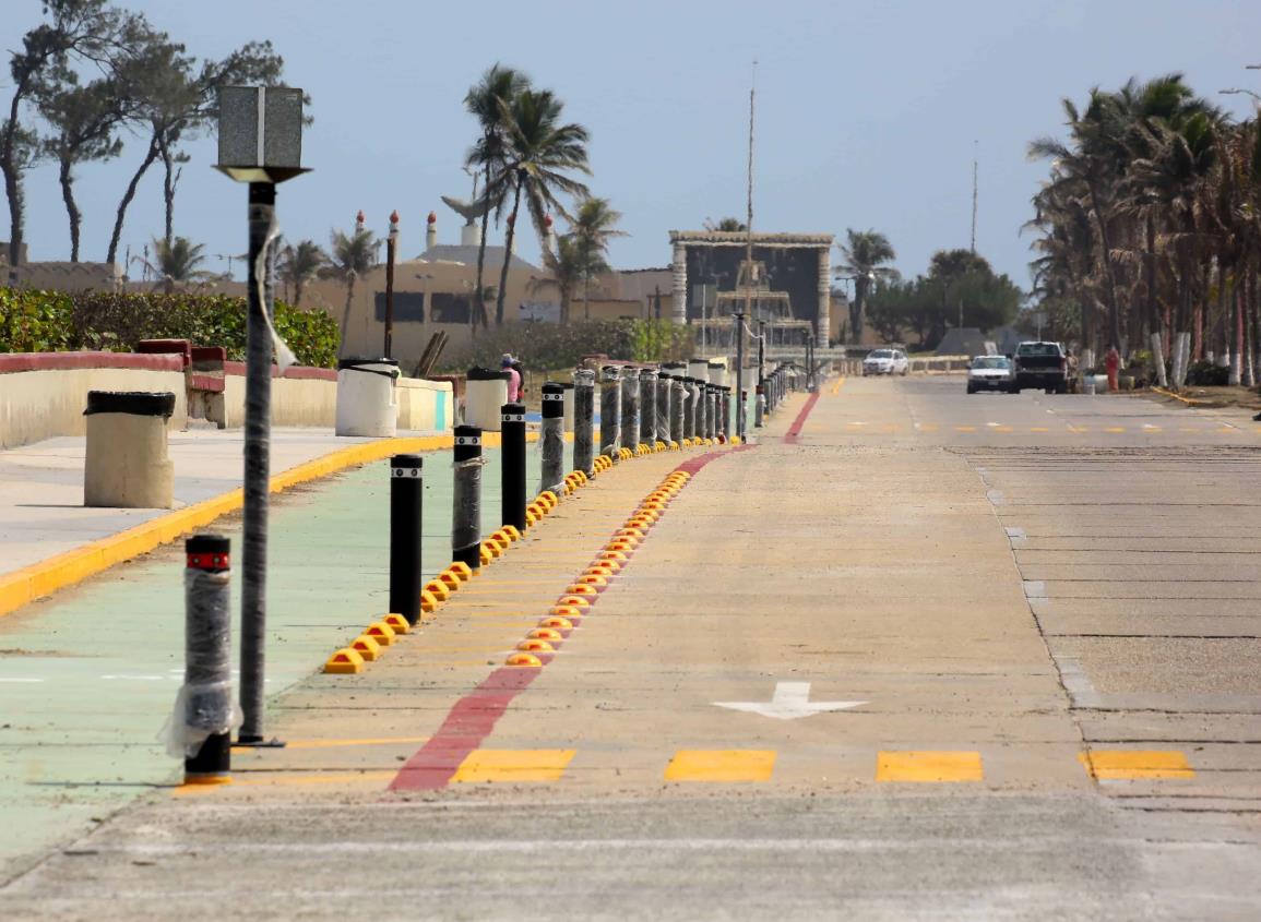 Así va la modernización del Malecón de Coatzacoalcos... ¿ya casi?