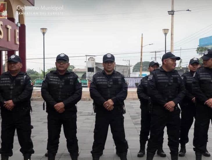 Reactivan Policía Municipal de Ixhuatlán del Sureste tras casi 5 años