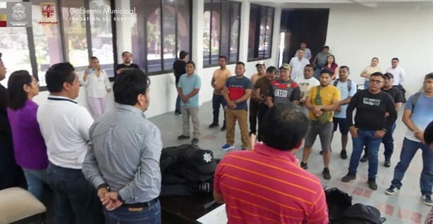 Reactivan Policía Municipal de Ixhuatlán del Sureste tras casi 5 años
