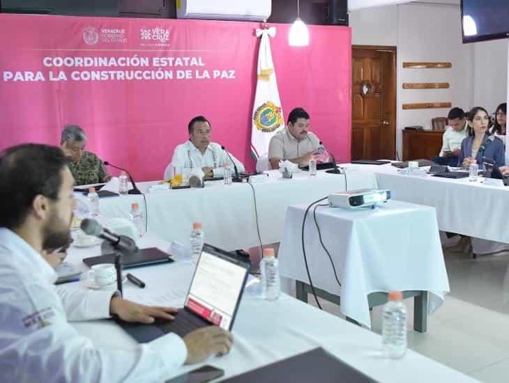 Cuitláhuac García sesiona Mesa de Seguridad Coatzacoalcos ¿cuántas sentencias condenatorias hubo?