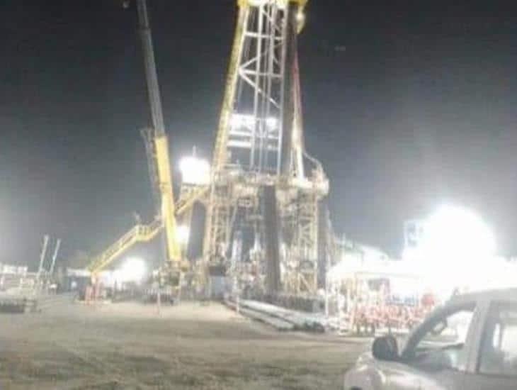 Pozo petrolero en área rural de Minatitlán: alistan equipos para iniciar perforación
