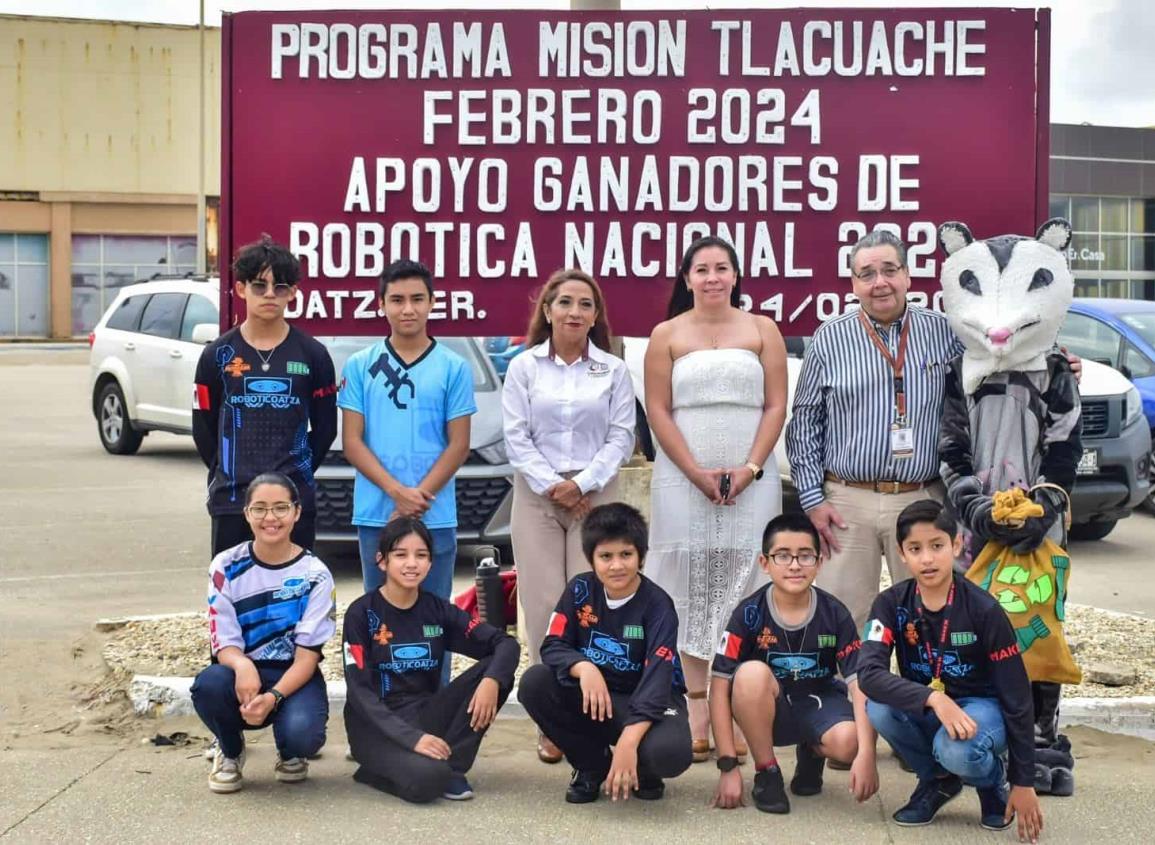 Misión Tlacuache y sociedad porteña suman por ganadores de Robótica Nacional 2023