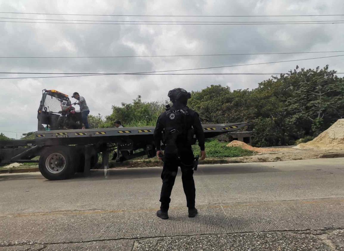 Operativo de seguridad en Ixhuatlán del Sureste sorprende a conductores