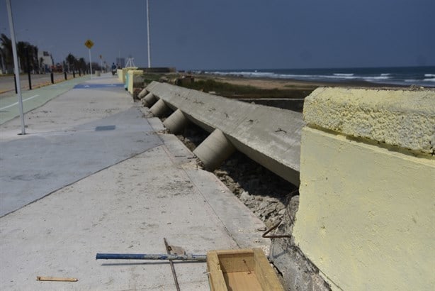 Copesa explica daños en modernización del Malecón de Coatzacoalcos, se comprometen a reparar